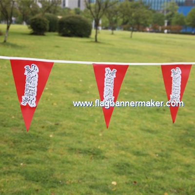 Promotional outdoor buntings