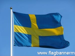 Custom Sweden flags