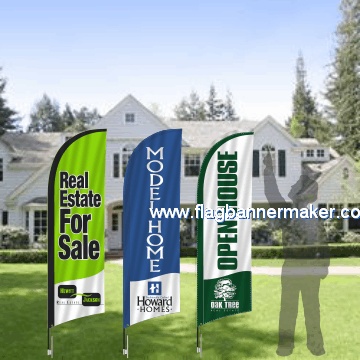 Custom Real Estate flags