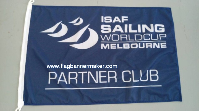 Full color printed polyester banner
