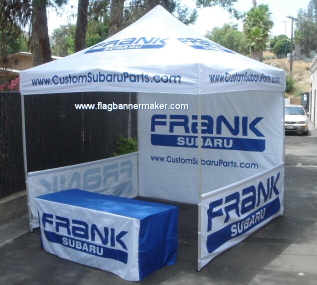 10x 10 event brand marquee