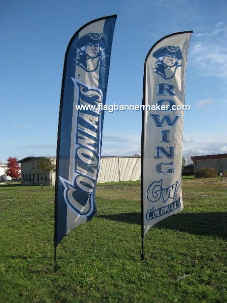 Event swooper flags