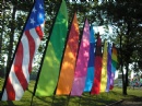 Event swooper flags