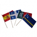 Country stick flags