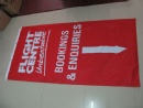Promotional fabric banner