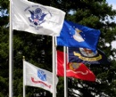 Custom printed outdoor flags